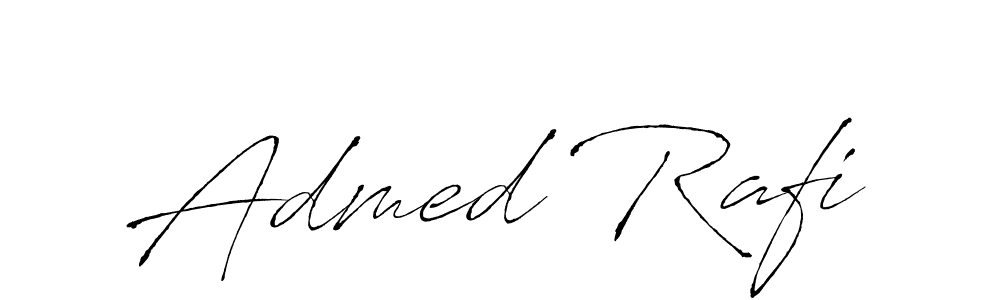 Similarly Antro_Vectra is the best handwritten signature design. Signature creator online .You can use it as an online autograph creator for name Admed Rafi. Admed Rafi signature style 6 images and pictures png