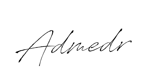 Also we have Admedr name is the best signature style. Create professional handwritten signature collection using Antro_Vectra autograph style. Admedr signature style 6 images and pictures png