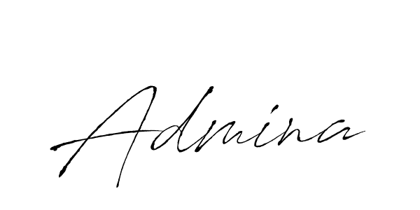 Create a beautiful signature design for name Admina. With this signature (Antro_Vectra) fonts, you can make a handwritten signature for free. Admina signature style 6 images and pictures png