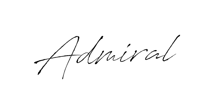 How to make Admiral name signature. Use Antro_Vectra style for creating short signs online. This is the latest handwritten sign. Admiral signature style 6 images and pictures png