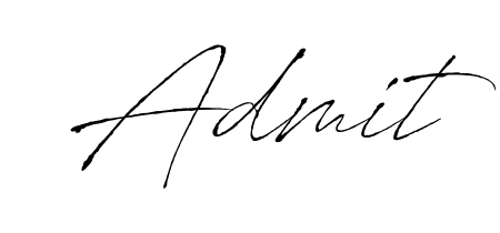 Make a short Admit signature style. Manage your documents anywhere anytime using Antro_Vectra. Create and add eSignatures, submit forms, share and send files easily. Admit signature style 6 images and pictures png