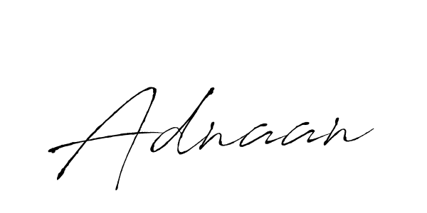 Design your own signature with our free online signature maker. With this signature software, you can create a handwritten (Antro_Vectra) signature for name Adnaan. Adnaan signature style 6 images and pictures png