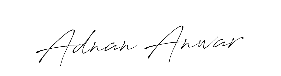 Use a signature maker to create a handwritten signature online. With this signature software, you can design (Antro_Vectra) your own signature for name Adnan Anwar. Adnan Anwar signature style 6 images and pictures png