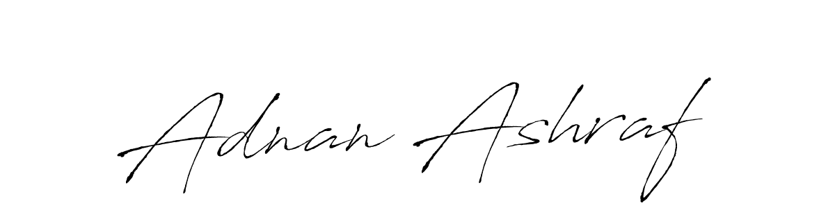 Adnan Ashraf stylish signature style. Best Handwritten Sign (Antro_Vectra) for my name. Handwritten Signature Collection Ideas for my name Adnan Ashraf. Adnan Ashraf signature style 6 images and pictures png