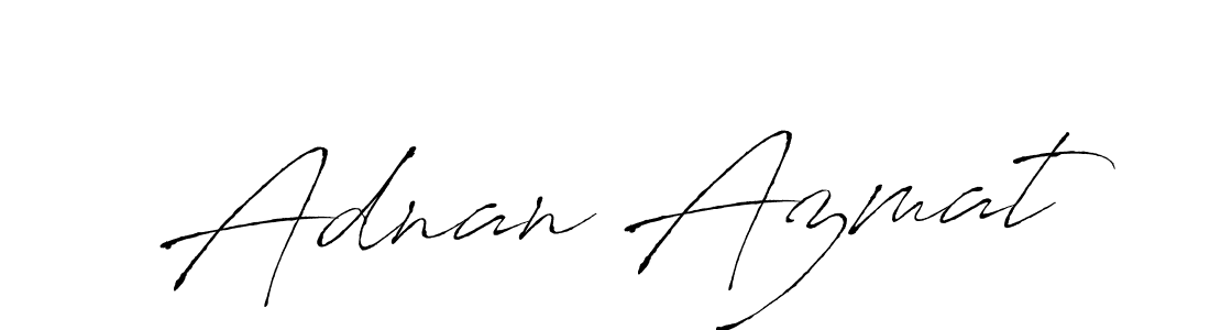 Use a signature maker to create a handwritten signature online. With this signature software, you can design (Antro_Vectra) your own signature for name Adnan Azmat. Adnan Azmat signature style 6 images and pictures png