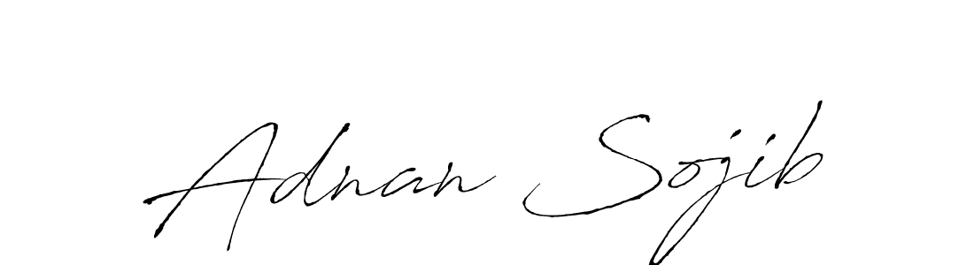 Also You can easily find your signature by using the search form. We will create Adnan Sojib name handwritten signature images for you free of cost using Antro_Vectra sign style. Adnan Sojib signature style 6 images and pictures png