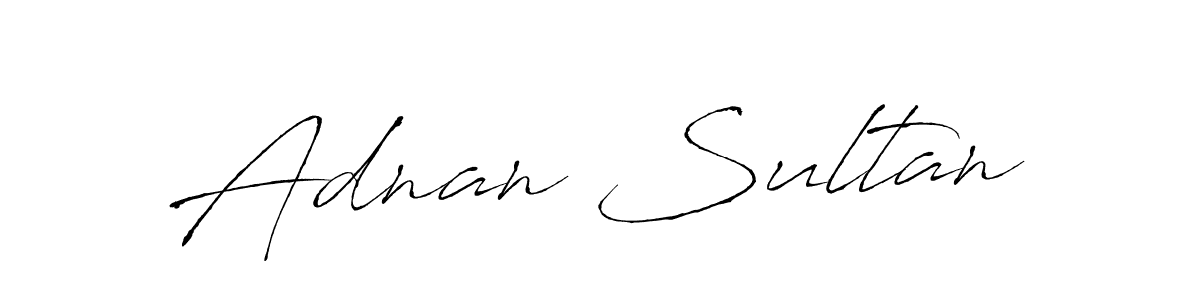 Also we have Adnan Sultan name is the best signature style. Create professional handwritten signature collection using Antro_Vectra autograph style. Adnan Sultan signature style 6 images and pictures png