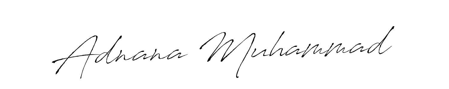 It looks lik you need a new signature style for name Adnana Muhammad. Design unique handwritten (Antro_Vectra) signature with our free signature maker in just a few clicks. Adnana Muhammad signature style 6 images and pictures png