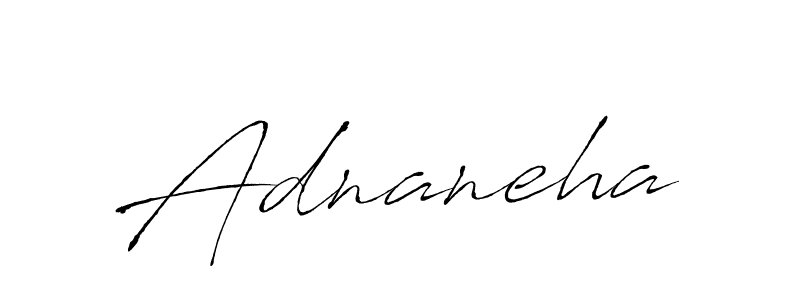 How to make Adnaneha name signature. Use Antro_Vectra style for creating short signs online. This is the latest handwritten sign. Adnaneha signature style 6 images and pictures png