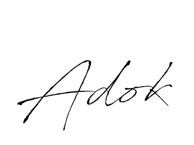 Also You can easily find your signature by using the search form. We will create Adok name handwritten signature images for you free of cost using Antro_Vectra sign style. Adok signature style 6 images and pictures png