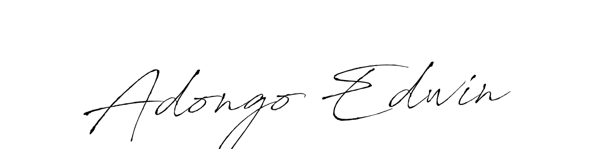 Also we have Adongo Edwin name is the best signature style. Create professional handwritten signature collection using Antro_Vectra autograph style. Adongo Edwin signature style 6 images and pictures png