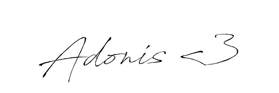 Make a beautiful signature design for name Adonis <3. Use this online signature maker to create a handwritten signature for free. Adonis <3 signature style 6 images and pictures png