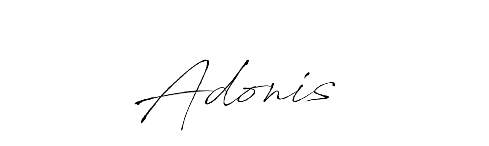 You should practise on your own different ways (Antro_Vectra) to write your name (Adonis ♡) in signature. don't let someone else do it for you. Adonis ♡ signature style 6 images and pictures png