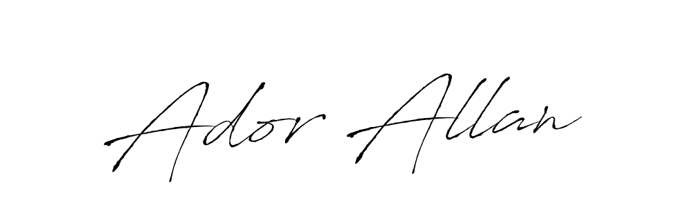 Also we have Ador Allan name is the best signature style. Create professional handwritten signature collection using Antro_Vectra autograph style. Ador Allan signature style 6 images and pictures png