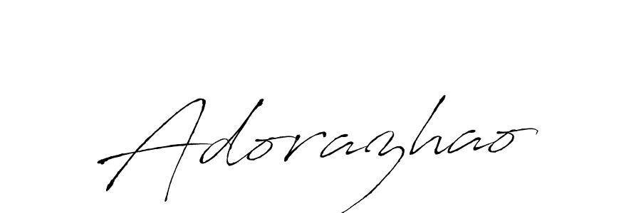 if you are searching for the best signature style for your name Adorazhao. so please give up your signature search. here we have designed multiple signature styles  using Antro_Vectra. Adorazhao signature style 6 images and pictures png