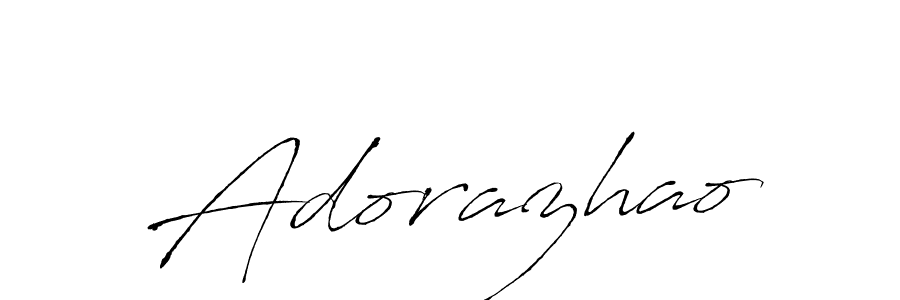 if you are searching for the best signature style for your name Adorazhao. so please give up your signature search. here we have designed multiple signature styles  using Antro_Vectra. Adorazhao signature style 6 images and pictures png