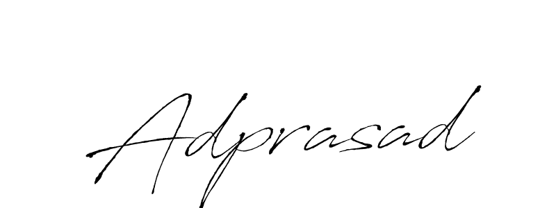 Antro_Vectra is a professional signature style that is perfect for those who want to add a touch of class to their signature. It is also a great choice for those who want to make their signature more unique. Get Adprasad name to fancy signature for free. Adprasad signature style 6 images and pictures png