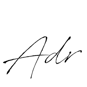 Also we have Adr name is the best signature style. Create professional handwritten signature collection using Antro_Vectra autograph style. Adr signature style 6 images and pictures png