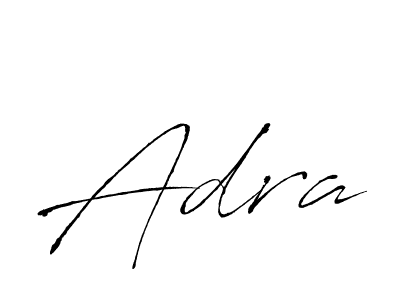 Antro_Vectra is a professional signature style that is perfect for those who want to add a touch of class to their signature. It is also a great choice for those who want to make their signature more unique. Get Adra name to fancy signature for free. Adra signature style 6 images and pictures png