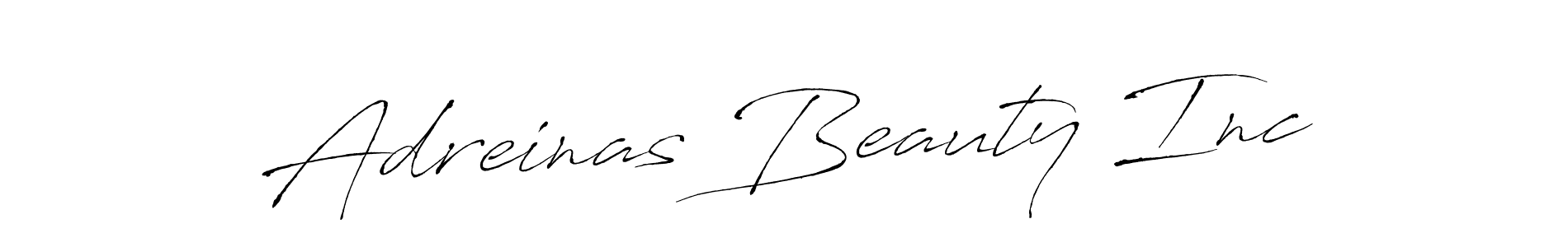 Best and Professional Signature Style for Adreinas Beauty Inc. Antro_Vectra Best Signature Style Collection. Adreinas Beauty Inc signature style 6 images and pictures png