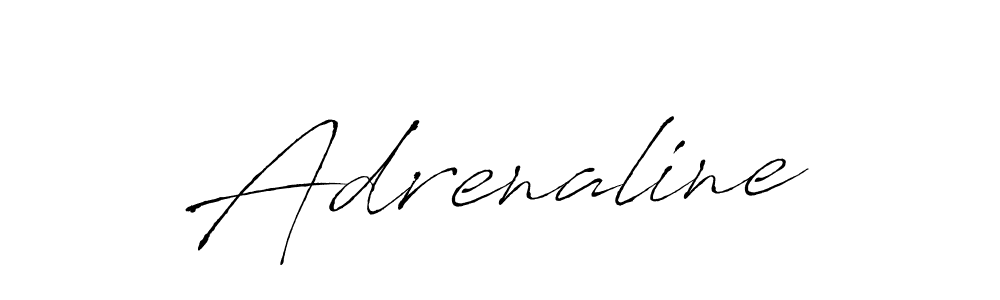 Create a beautiful signature design for name Adrenaline. With this signature (Antro_Vectra) fonts, you can make a handwritten signature for free. Adrenaline signature style 6 images and pictures png