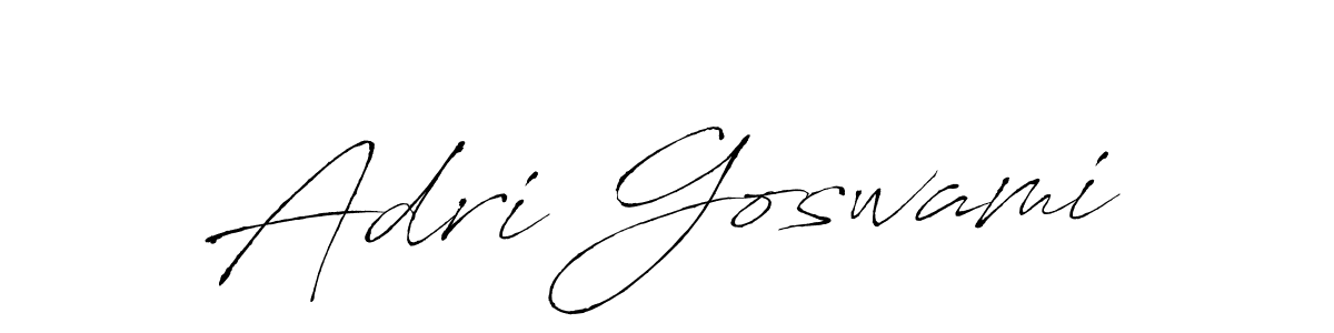 How to make Adri Goswami signature? Antro_Vectra is a professional autograph style. Create handwritten signature for Adri Goswami name. Adri Goswami signature style 6 images and pictures png