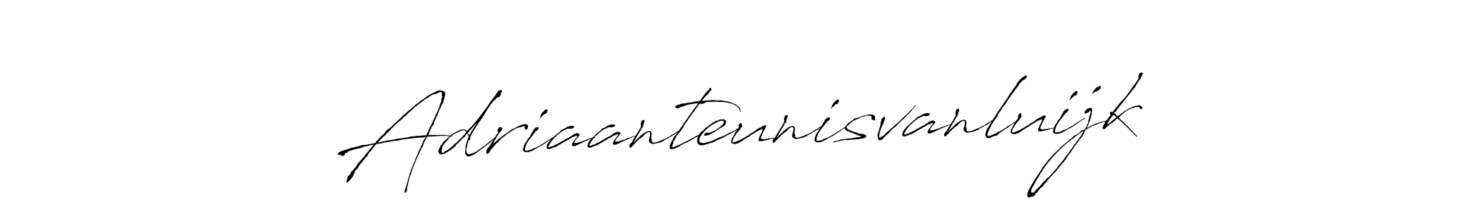 Use a signature maker to create a handwritten signature online. With this signature software, you can design (Antro_Vectra) your own signature for name Adriaanteunisvanluijk. Adriaanteunisvanluijk signature style 6 images and pictures png