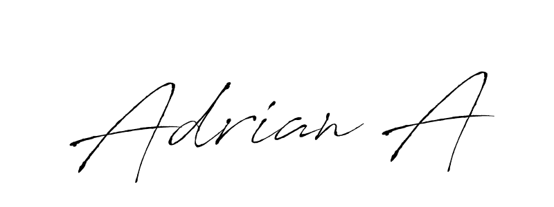 Antro_Vectra is a professional signature style that is perfect for those who want to add a touch of class to their signature. It is also a great choice for those who want to make their signature more unique. Get Adrian A name to fancy signature for free. Adrian A signature style 6 images and pictures png