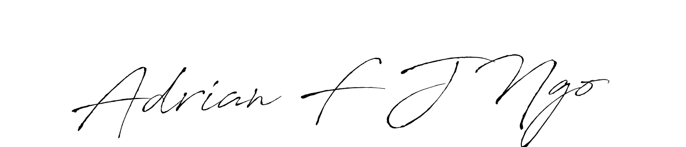 You should practise on your own different ways (Antro_Vectra) to write your name (Adrian F J Ngo) in signature. don't let someone else do it for you. Adrian F J Ngo signature style 6 images and pictures png