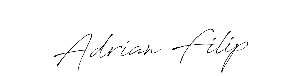 Make a beautiful signature design for name Adrian Filip. Use this online signature maker to create a handwritten signature for free. Adrian Filip signature style 6 images and pictures png