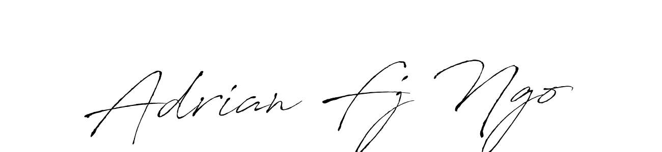 Also we have Adrian Fj Ngo name is the best signature style. Create professional handwritten signature collection using Antro_Vectra autograph style. Adrian Fj Ngo signature style 6 images and pictures png