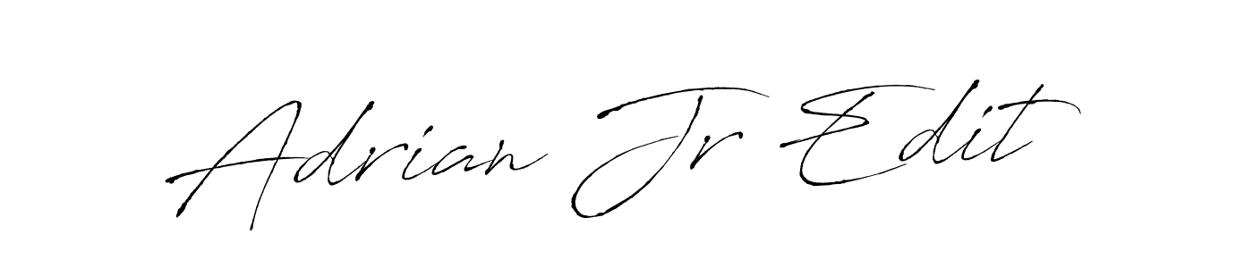 Create a beautiful signature design for name Adrian Jr Edit. With this signature (Antro_Vectra) fonts, you can make a handwritten signature for free. Adrian Jr Edit signature style 6 images and pictures png