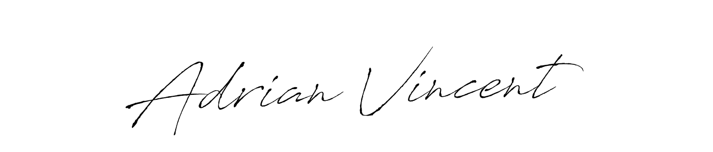 Also we have Adrian Vincent name is the best signature style. Create professional handwritten signature collection using Antro_Vectra autograph style. Adrian Vincent signature style 6 images and pictures png