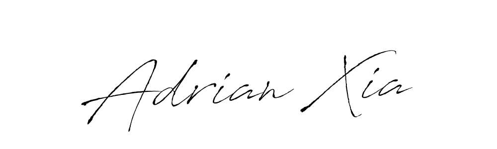 How to make Adrian Xia signature? Antro_Vectra is a professional autograph style. Create handwritten signature for Adrian Xia name. Adrian Xia signature style 6 images and pictures png