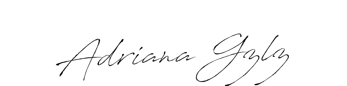 The best way (Antro_Vectra) to make a short signature is to pick only two or three words in your name. The name Adriana Gzlz include a total of six letters. For converting this name. Adriana Gzlz signature style 6 images and pictures png