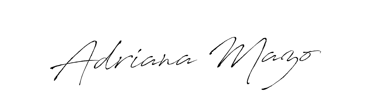 Create a beautiful signature design for name Adriana Mazo. With this signature (Antro_Vectra) fonts, you can make a handwritten signature for free. Adriana Mazo signature style 6 images and pictures png