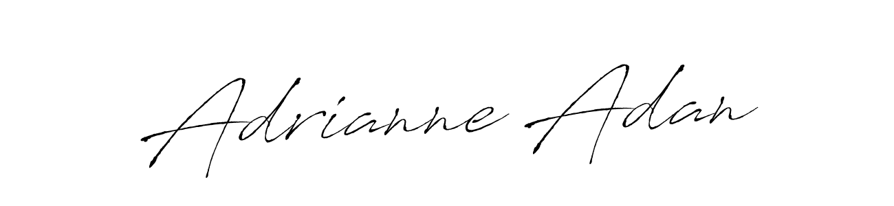 The best way (Antro_Vectra) to make a short signature is to pick only two or three words in your name. The name Adrianne Adan include a total of six letters. For converting this name. Adrianne Adan signature style 6 images and pictures png