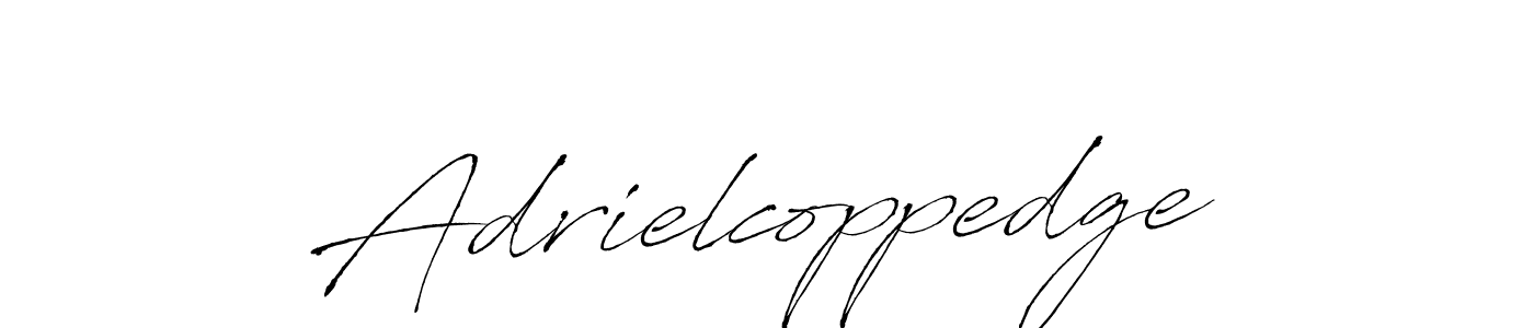 How to Draw Adrielcoppedge signature style? Antro_Vectra is a latest design signature styles for name Adrielcoppedge. Adrielcoppedge signature style 6 images and pictures png