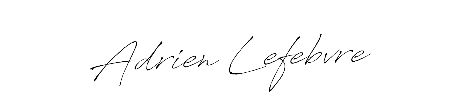 Adrien Lefebvre stylish signature style. Best Handwritten Sign (Antro_Vectra) for my name. Handwritten Signature Collection Ideas for my name Adrien Lefebvre. Adrien Lefebvre signature style 6 images and pictures png