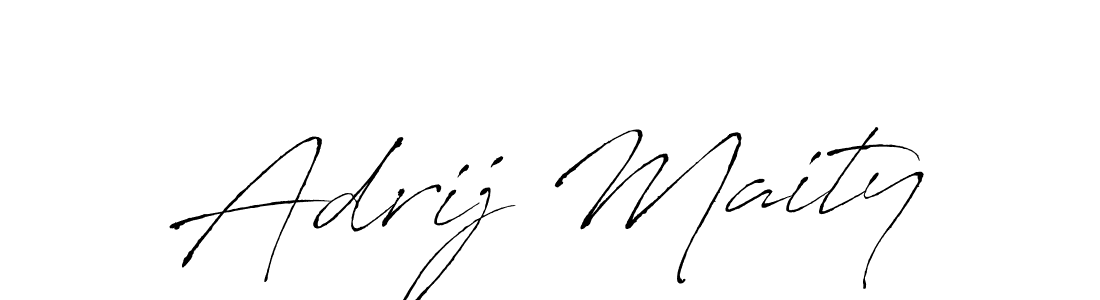 Make a beautiful signature design for name Adrij Maity. Use this online signature maker to create a handwritten signature for free. Adrij Maity signature style 6 images and pictures png