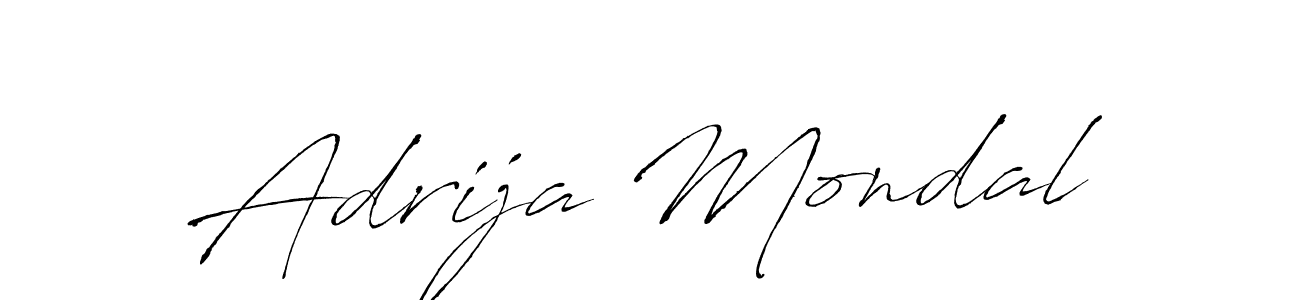 Also You can easily find your signature by using the search form. We will create Adrija Mondal name handwritten signature images for you free of cost using Antro_Vectra sign style. Adrija Mondal signature style 6 images and pictures png