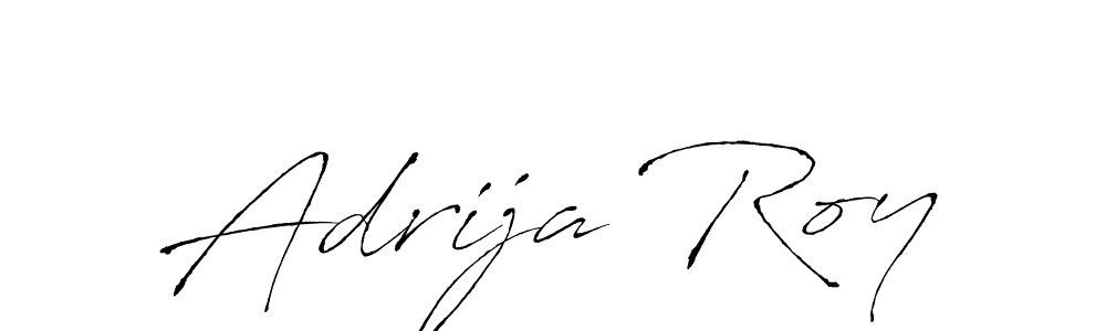 It looks lik you need a new signature style for name Adrija Roy. Design unique handwritten (Antro_Vectra) signature with our free signature maker in just a few clicks. Adrija Roy signature style 6 images and pictures png