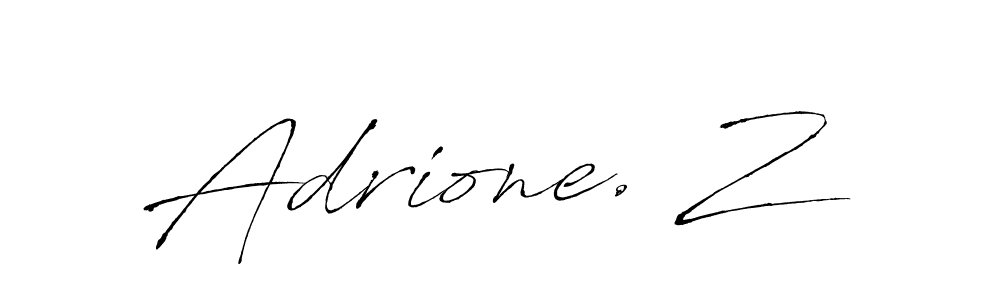 if you are searching for the best signature style for your name Adrione. Z. so please give up your signature search. here we have designed multiple signature styles  using Antro_Vectra. Adrione. Z signature style 6 images and pictures png