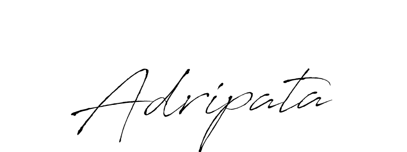 Use a signature maker to create a handwritten signature online. With this signature software, you can design (Antro_Vectra) your own signature for name Adripata. Adripata signature style 6 images and pictures png