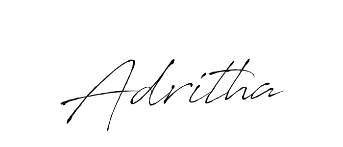 Make a beautiful signature design for name Adritha. Use this online signature maker to create a handwritten signature for free. Adritha signature style 6 images and pictures png