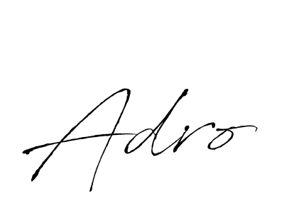 Adro stylish signature style. Best Handwritten Sign (Antro_Vectra) for my name. Handwritten Signature Collection Ideas for my name Adro. Adro signature style 6 images and pictures png