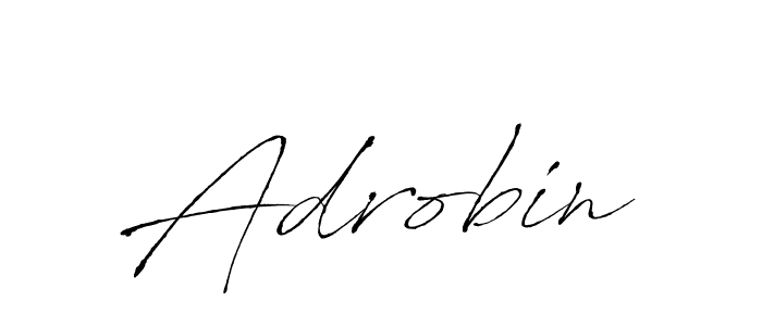 The best way (Antro_Vectra) to make a short signature is to pick only two or three words in your name. The name Adrobin include a total of six letters. For converting this name. Adrobin signature style 6 images and pictures png