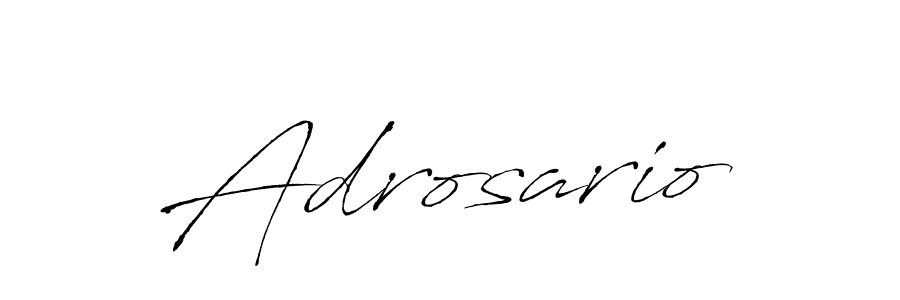 Design your own signature with our free online signature maker. With this signature software, you can create a handwritten (Antro_Vectra) signature for name Adrosario. Adrosario signature style 6 images and pictures png