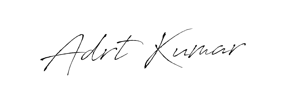 Make a beautiful signature design for name Adrt Kumar. Use this online signature maker to create a handwritten signature for free. Adrt Kumar signature style 6 images and pictures png