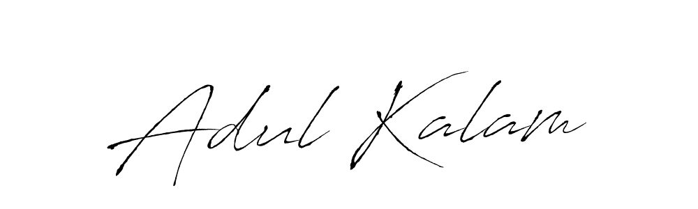 Make a beautiful signature design for name Adul Kalam. With this signature (Antro_Vectra) style, you can create a handwritten signature for free. Adul Kalam signature style 6 images and pictures png